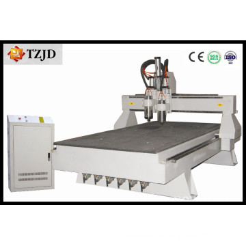 Wood Furniture Double-Spindle CNC Router Machine